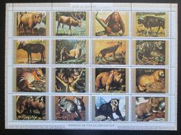 Poštovní známky Umm al-Kuvajn 1972 Fauna Mi# 1530-45
