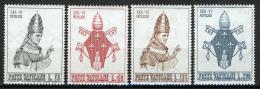 Poštovní známky Vatikán 1963 Korunovace papeže Pavla VI. Mi# 432-35