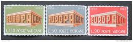 Potovn znmky Vatikn 1969 Evropa CEPT Mi# 547-49