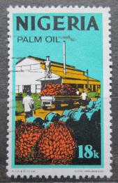 Potovn znmka Nigrie 1973 Vroba palmovho oleje Mi# 282 I Y