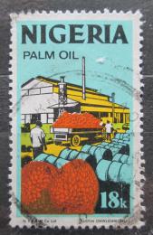 Potovn znmka Nigrie 1973 Vroba palmovho oleje Mi# 282 II Y