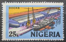 Poštovní známka Nigérie 1977 Pøístav Mi# 284 II X