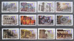 Poštovní známky Francie 2011 Gotická architektura Mi# 5081-92 Kat 14€