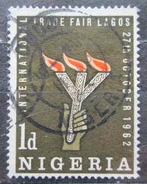 Potovn znmka Nigrie 1962 Mezinrodn veletrh  v Lagosu Mi# 125 - zvtit obrzek
