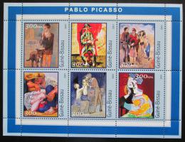 Poštovní známky Guinea-Bissau 2001 Umìní, Pablo Picasso Mi# 1618-23 Kat 8€