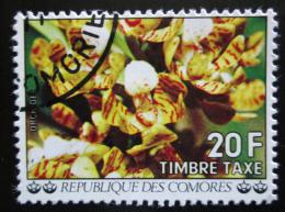 Potovn znmka Komory 1977 Orchidej, doplatn Mi# 11 - zvtit obrzek