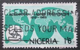 Potovn znmka Nigrie 1969 ILO, 50. vro Mi# 225