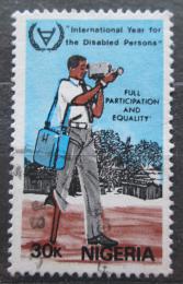 Poštovní známka Nigérie 1981 Mezinárodní rok postižených Mi# 384