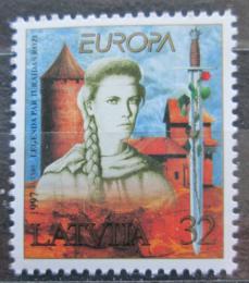 Poštovní známka Lotyšsko 1997 Evropa CEPT Mi# 453
