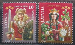 Poštovní známky Lotyšsko 1995 Evropa CEPT Mi# 414-15