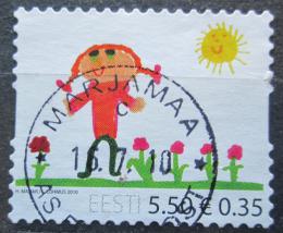 Poštovní známka Estonsko 2010 Dìtská kresba Mi# 667