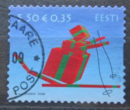 Poštovní známka Estonsko 2008 Vánoce Mi# 627