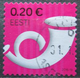 Poštovní známka Estonsko 2016 Poštovní roh Mi# 864