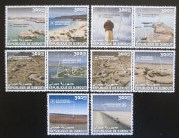 Poštovní známky Džibutsko 2017 Turistické zajímavosti TOP SET Mi# 1946-55 Kat 30€ - zvìtšit obrázek