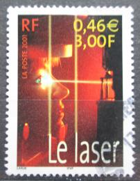 Potovn znmka Francie 2001 Laserov technika Mi# 3564