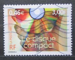 Potovn znmka Francie 2001 Kompaktn disk Mi# 3513