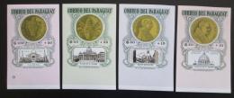 Poštovní známky Paraguay 1964 Papežovy medaile TOP SET Mi# 1388-91 Kat 25€