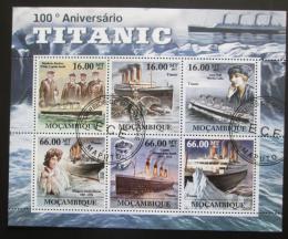 Poštovní známky Mosambik 2011 Potopení Titaniku, 100. výroèí Mi# 5260-65 Kat 23€