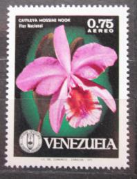 Poštovní známka Venezuela 1971 Cattleya mossiae, orchidej Mi# 1881
