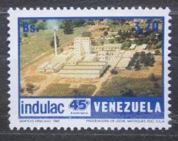 Potovn znmka Venezuela 1986 Tovrna na zpracovn mlka Mi# 2346
