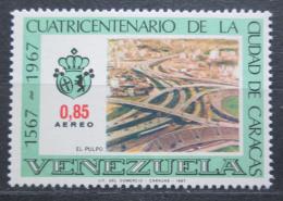 Poštovní známka Venezuela 1967 Dálnice Mi# 1711
