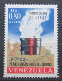 Poštovní známka Venezuela 1964 Zpracování oceli Mi# 1542