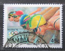 Poštovní známka Namíbie 1992 LOH Barcelona, plavání Mi# 729