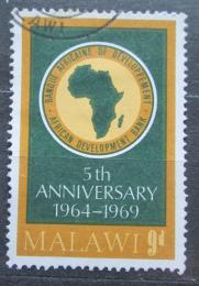 Potovn znmka Malawi 1969 Africk rozvojov banka, 5. vro Mi# 115