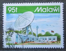 Poštovní známka Malawi 1992 Pozemní satelit Mi# 611