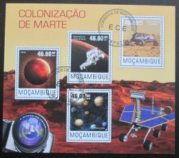 Potovn znmky Mosambik 2014 Kolonizace Marsu Mi# 7685-88 Kat 10