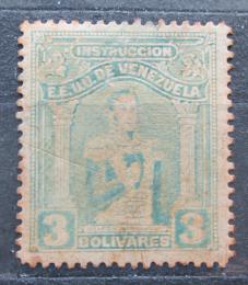 Poštovní známka Venezuela 1914 Simón Bolívar, kolkovací Mi# 113