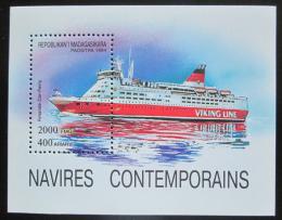 Poštovní známka Madagaskar 1994 Výletní loï Mi# Block 264