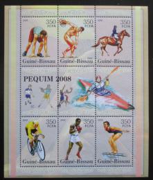 Poštovní známky Poštovní známka Guinea-Bissau 2005 LOH Peking Mi# Block 520 Kat 16€