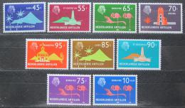 Poštovní známky Nizozemské Antily 1972 Zajímavosti z ostrovù Mi# 254-62 Kat 19€