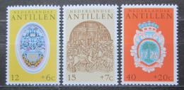 Poštovní známky Nizozemské Antily 1975 Umìní Mi# 295-97