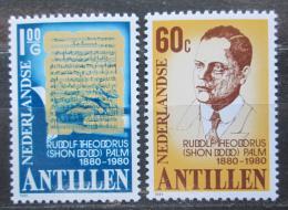 Poštovní známky Nizozemské Antily 1981 Rudolf Theodorus Palms Mi# 436-37