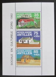 Poštovní známky Nizozemské Antily 1982 Místní architektura Mi# Block 23