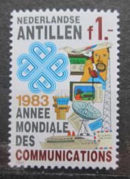 Potovn znmka Nizozemsk Antily 1983 Mezinrodn den komunikace Mi# 493