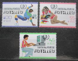 Poštovní známky Nizozemské Antily 1985 Mezinárodní rok mládeže Mi# 557-59 Kat 7€