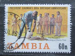 Poštovní známka Zambie 1984 Prezident Kenneth Kaunda Mi# 312