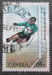 Poštovní známka Zambie 1986 MS ve fotbale Mi# 360