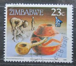 Poštovní známka Zimbabwe 1990 Džbán na vodu Mi# 426 