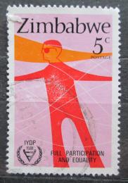 Potovn znmka Zimbabwe 1981 Mezinrodn rok postiench Mi# 251 - zvtit obrzek
