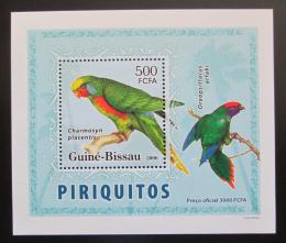 Potovn znmka Guinea-Bissau 2007 Papouci DELUXE Mi# 3595 Block - zvtit obrzek
