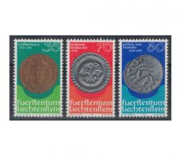 Poštovní známky Lichtenštejnsko 1977 Mince Mi# 677-79