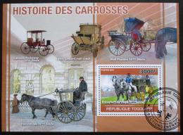 Poštovní známka Togo 2010 Dostavníky Mi# Block 550 Kat 12€ 