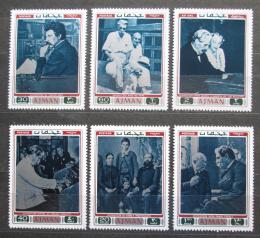 Poštovní známky Adžmán 1971 Albert Schweitzer Mi# 801-06 Kat 6.50€