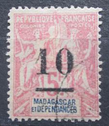 Poštovní známka Madagaskar 1902 Koloniální alegorie pøetisk Mi# 50 Kat 20€