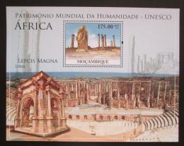 Poštovní známka Mosambik 2010 Památky UNESCO - Afrika Mi# Mi# Block 346 Kat 10€