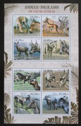 Poštovní známky Mosambik 2012 Kopytníci na cestì k vyhynutí Mi# Mi# 5674-81 Kat 16€